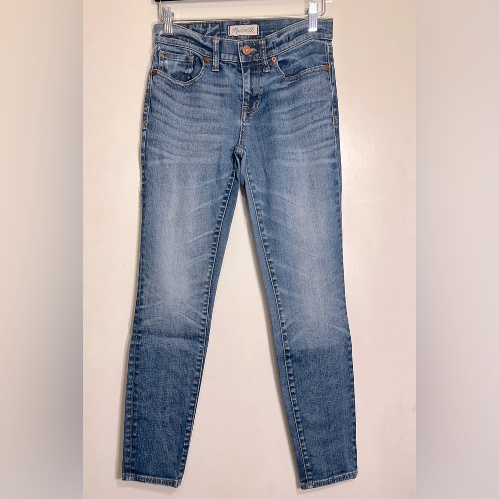 Madewell Skinny Skinny Blue Jeans